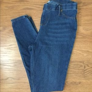 Time & Tru Denim Leggings - M